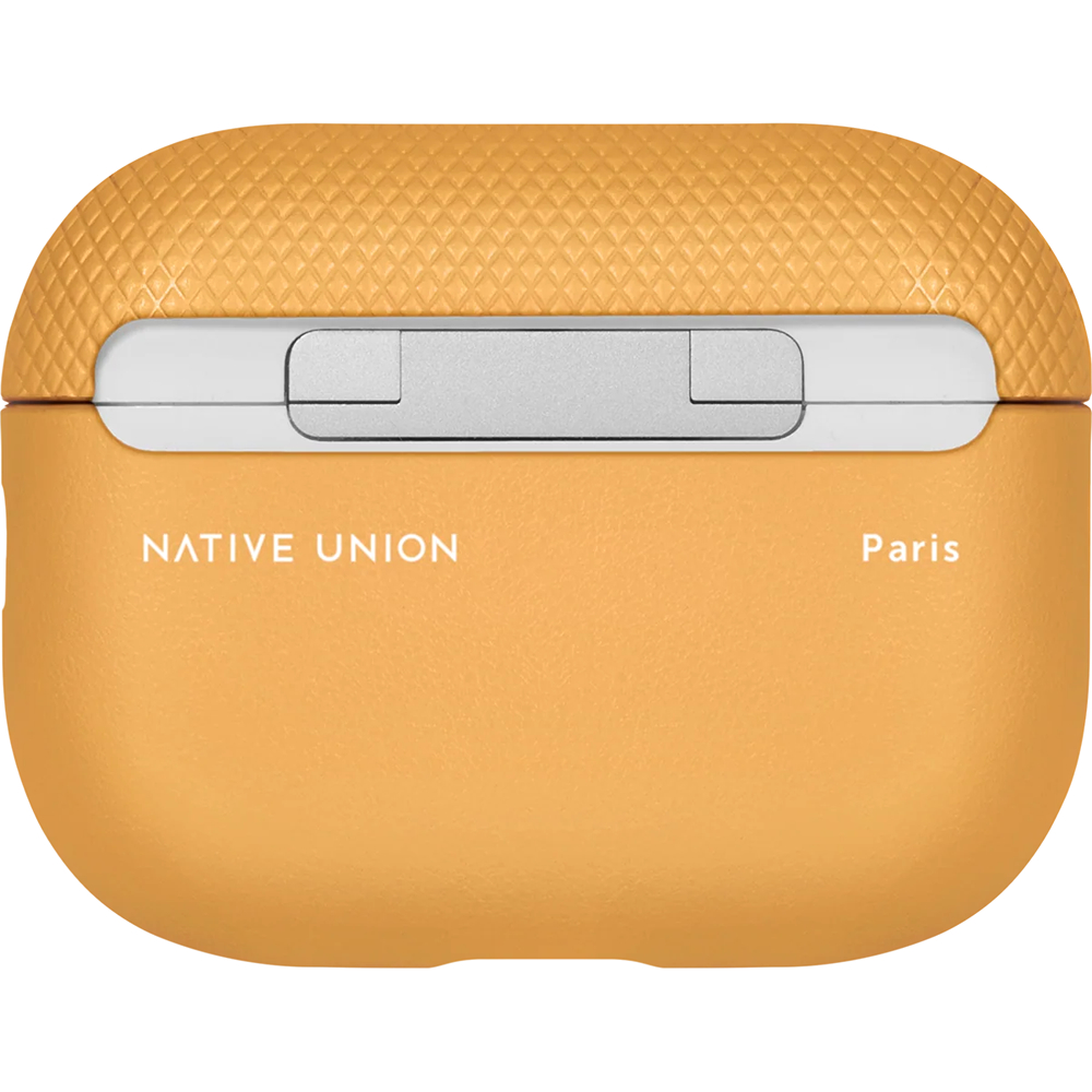 APPRO2-LTHR-KFT, (Re)classic  CASE чехол защитный для AIRPODS PRO 2 кожанный, цвет: крафт !